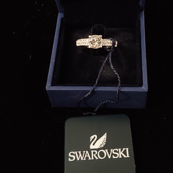 Swarovski Jewelry - Ring rhodium plated